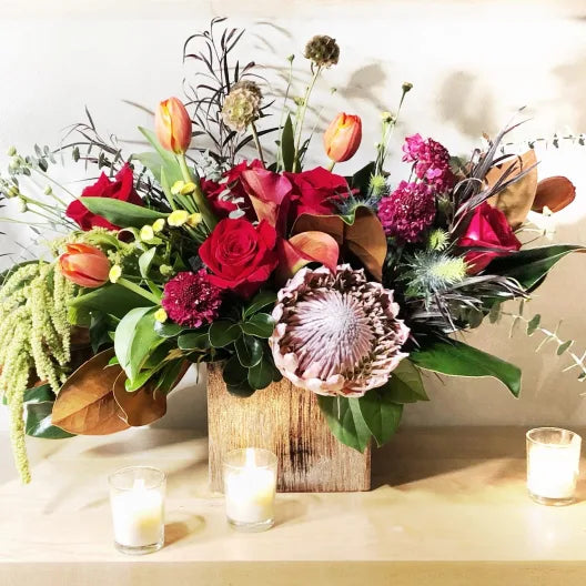 Rustic Winter Floral Design