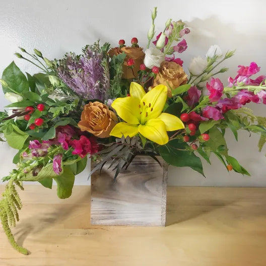 Fall Flowers and Bud Vases - Blooms By The Box