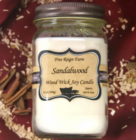 Sandalwood Scented Candle