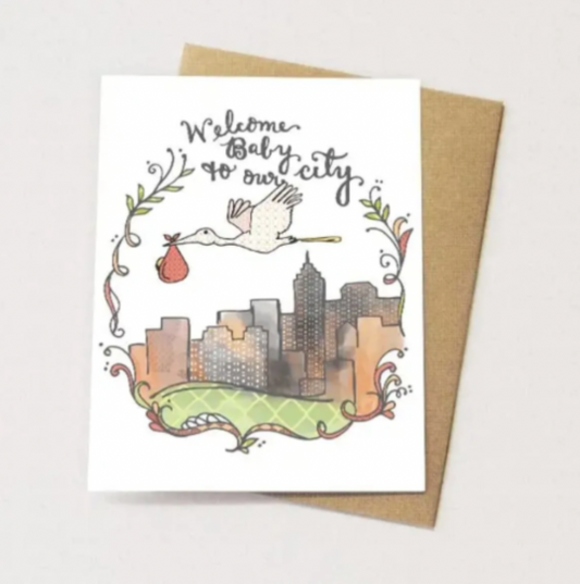 Welcome Baby Card